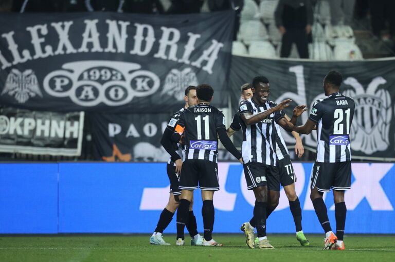 ΠΑΟΚ-Λεβαδειακός 1-0 σκόραρε ο Καμαρά και έδωσε τη νίκη