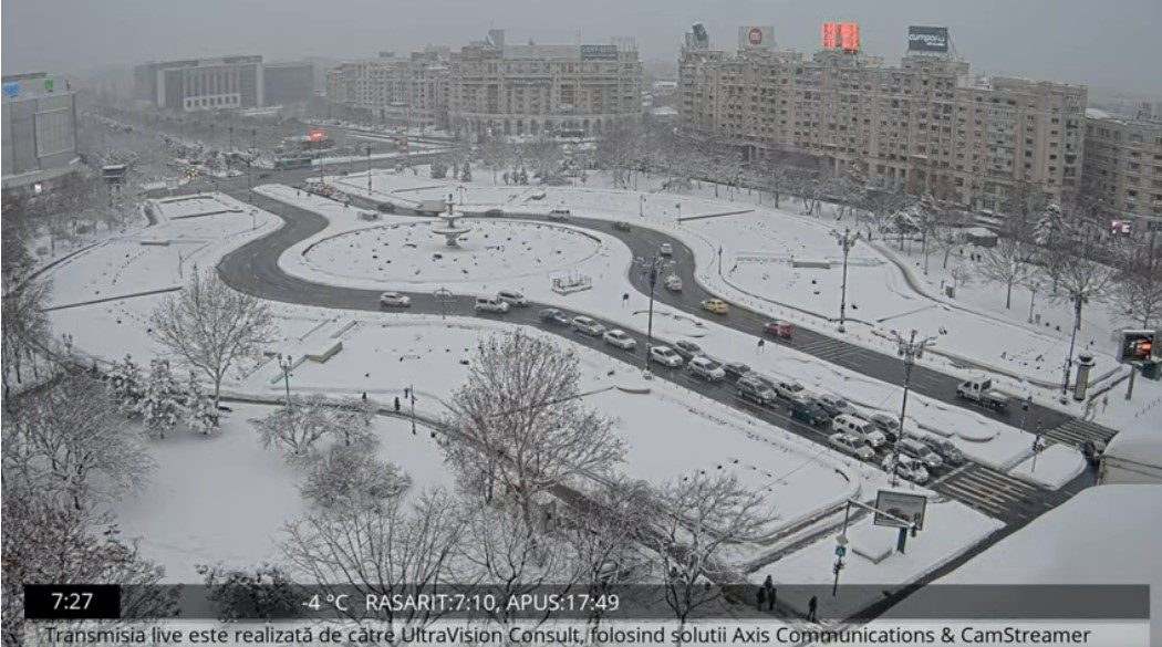 Βουκουρέστι Καιρός: Πολικές θερμοκρασίες - Live εικόνα!