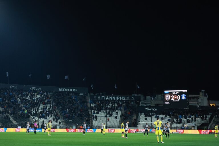 ΠΑΟΚ-Αστέρας Τρίπολης: Απίστευτη πρωτοβουλία των δύο ομάδων - Διακόπηκε το ματς στο 57ο λεπτό! (vid)