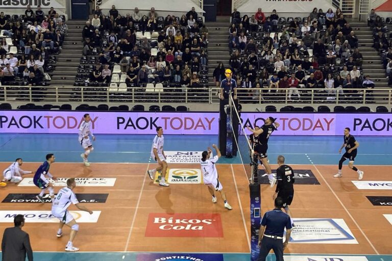 ΠΑΟΚ Βόλεϊ: Τι ισχύει με τα πλέι οφ - Πότε είναι το τρίτο ματς με τον Παναθηναϊκό