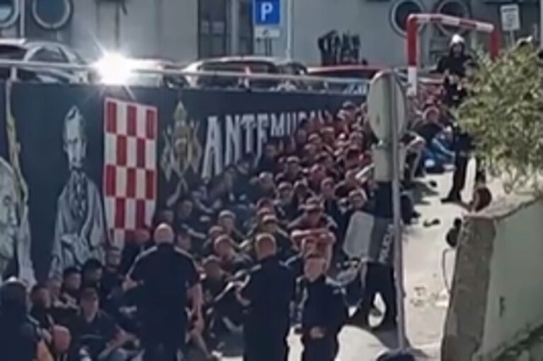 Σοβαροί τραυματισμοί στα επεισόδια Χάιντουκ-Ντιναμό (vid)