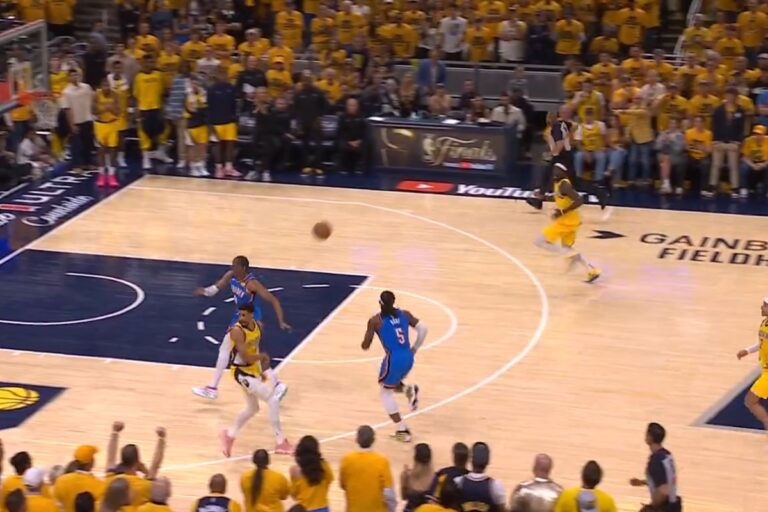 Η «τρελή» ασίστ του Χαλιμπάρτον στο Game 6 των NBA Finals έγινε το απόλυτο Viral (vid)