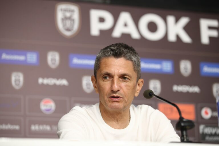Λουτσέσκου: «Πάντα υπάρχει πίεση στον ΠΑΟΚ, ακόμα και στην κουζίνα να πάω»
