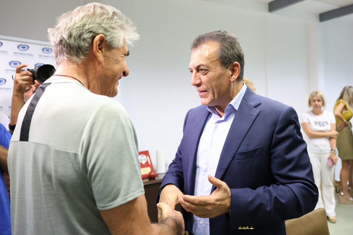 Η συνάντηση ΠΑΟΚ - Βρούτση στο Καυτανζόγλειο (pics)