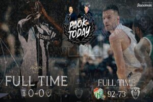 PAOK Today Live: Το must win ματς με Μακάμπι και η ασπρόμαυρη τρέλα στη Βουλγαρία (vid)