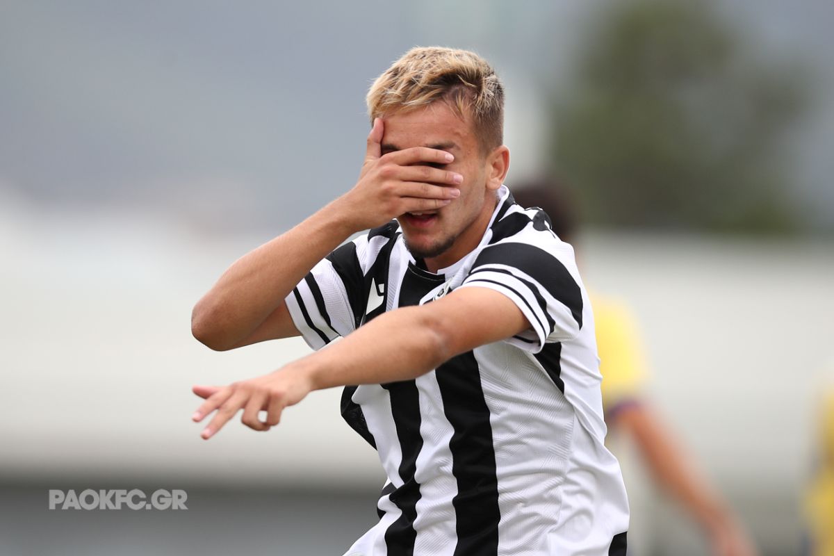 Ο Βλάχος υπέγραψε τη νέα νίκη της Κ17 του ΠΑΟΚ