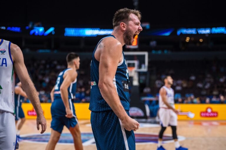 Ιταλία - Σλοβενία 77-84: Ο Ντόντσιτς «υπέγραψε» την πρόκριση με 42 πόντους