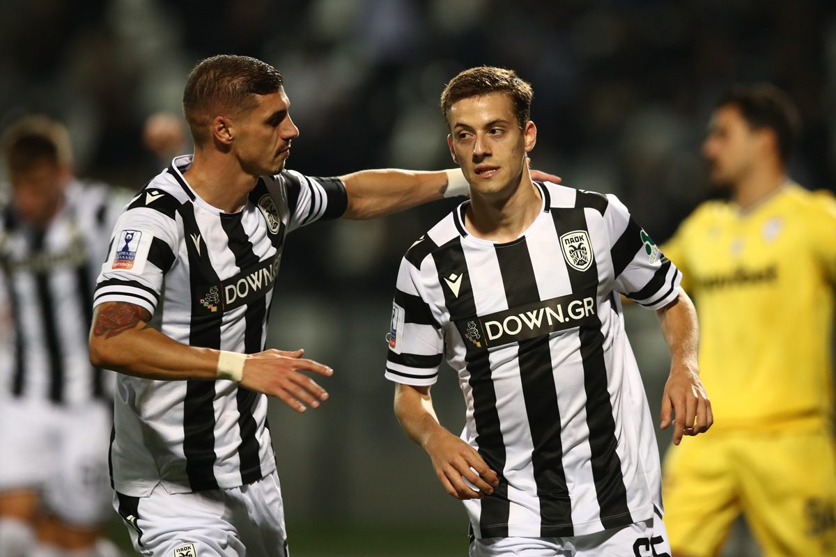 ΠΑΟΚ - ΑΕΛ: 3-0 σε 17 λεπτά - Τρομερό γκολ ο Ιβανούσετς, σκόραρε ο Κωνσταντέλιας (vids)