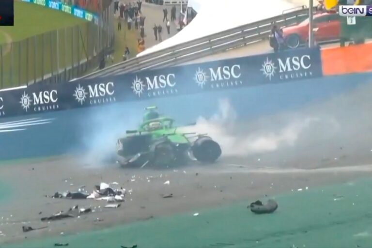 Formula 1: Τρομακτικό ατύχημα του Μπορτολέτο στη Βραζίλια (video)