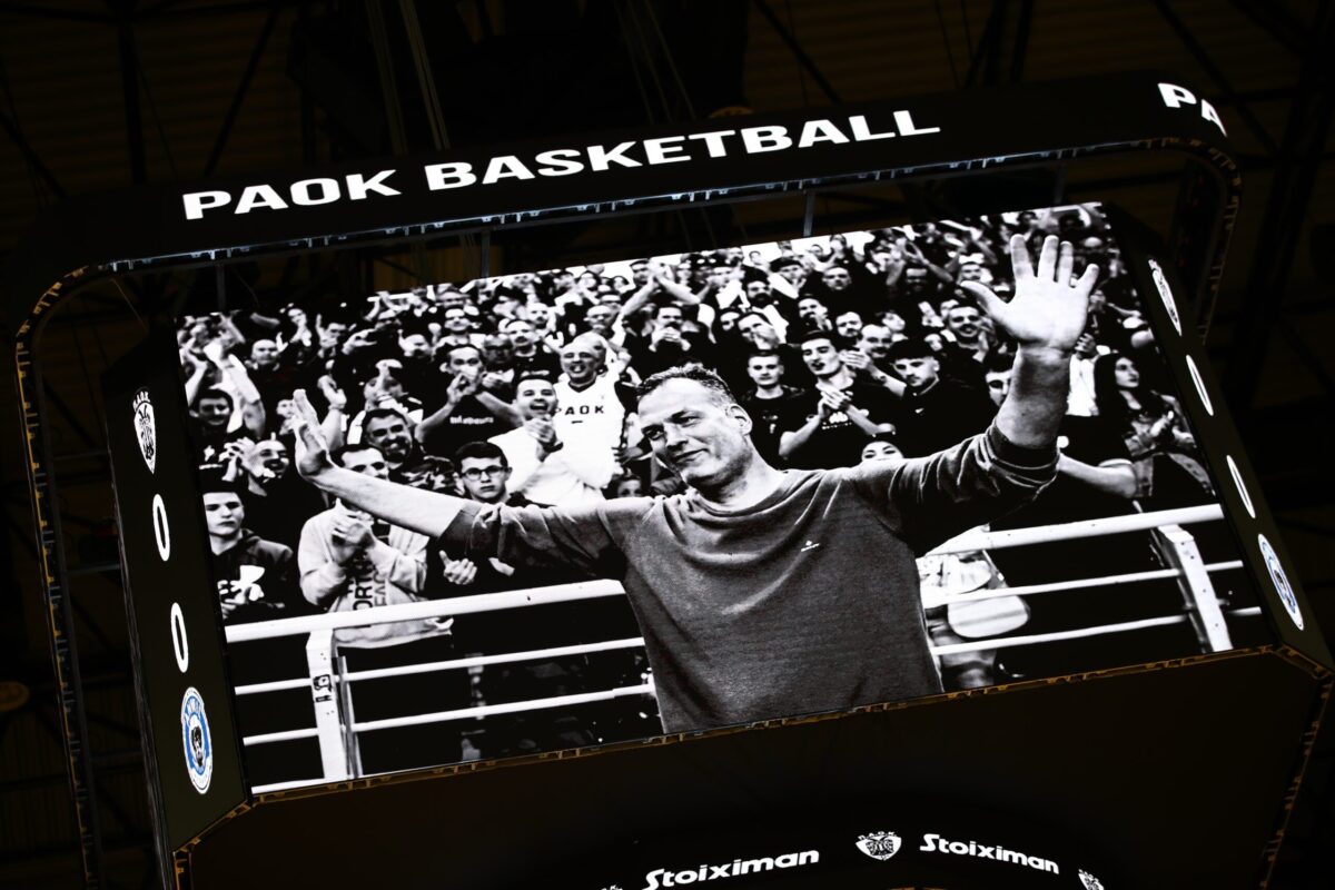 Παλατάκι σε… NBA mode και συγκίνηση για Βαλαβανίδη: Μοναδικές στιγμές πριν το ΠΑΟΚ-Άνβιλ