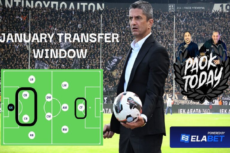 PAOK Today Live: Οι μεταγραφές που δεν πρέπει να αργήσουν και οι τραυματισμοί που τον πλήγωσαν