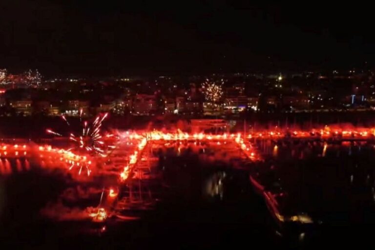 Το μεγάλο video από το pyroshow των φίλων του Απόλλωνα Καλαμαριάς (vid)