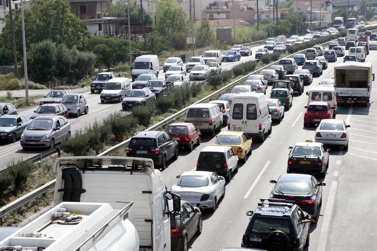 Θεσσαλονίκη: Χάος στον περιφερειακό! Κλειστός λόγω εκτροπής νταλίκας