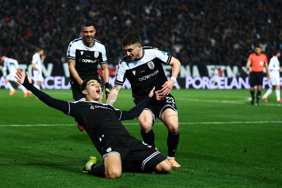 ΠΑΟΚ - Παναθηναϊκός: Τα γκολ και τα highlights του αγώνα (vids)