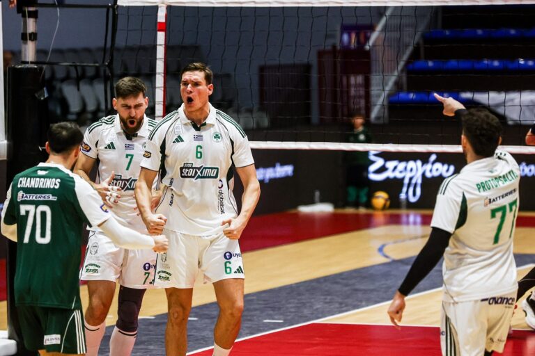 Βαθμολογία Volley League: Πως διαμορφώνεται μετά τη νίκη του Παναθηναϊκού κόντρα στο Μίλωνα – Το πρόγραμμα