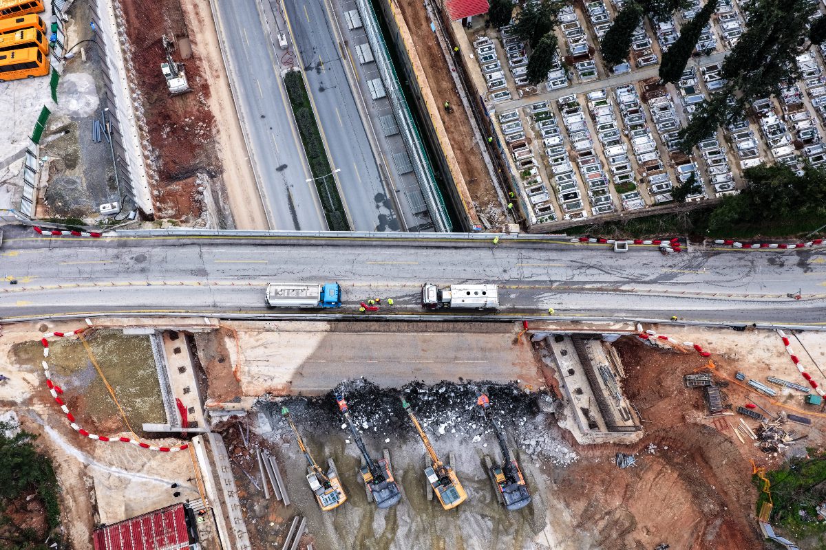 Δήμας για Flyover: Το 50% του έργου έχει σχεδόν ολοκληρωθεί