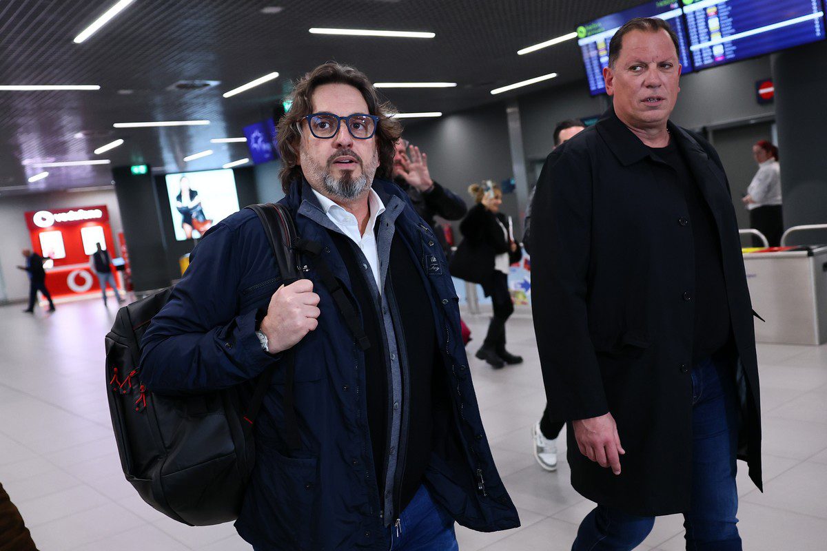 Η άφιξη του Αντρέα Τρινκιέρι στη Θεσσαλονίκη σε εικόνες (pics+vid)