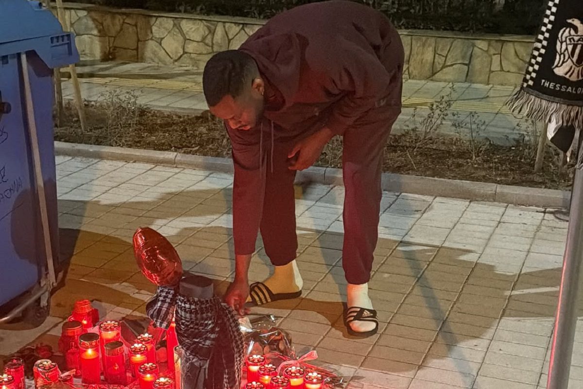 Ο Τόρες βρέθηκε στο σημείο που άφησε την τελευταία του πνοή ο 20χρονος Κλεομένης (pic+vid)