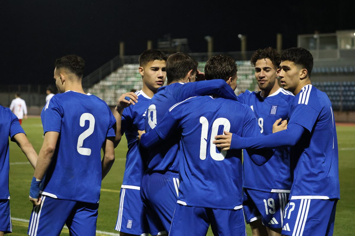 Ελλάδα - Μάλτα 5-0: Πετάει «φωτιές» η Εθνική Ελπίδων που ετοιμάζεται για τη μεγάλη μάχη