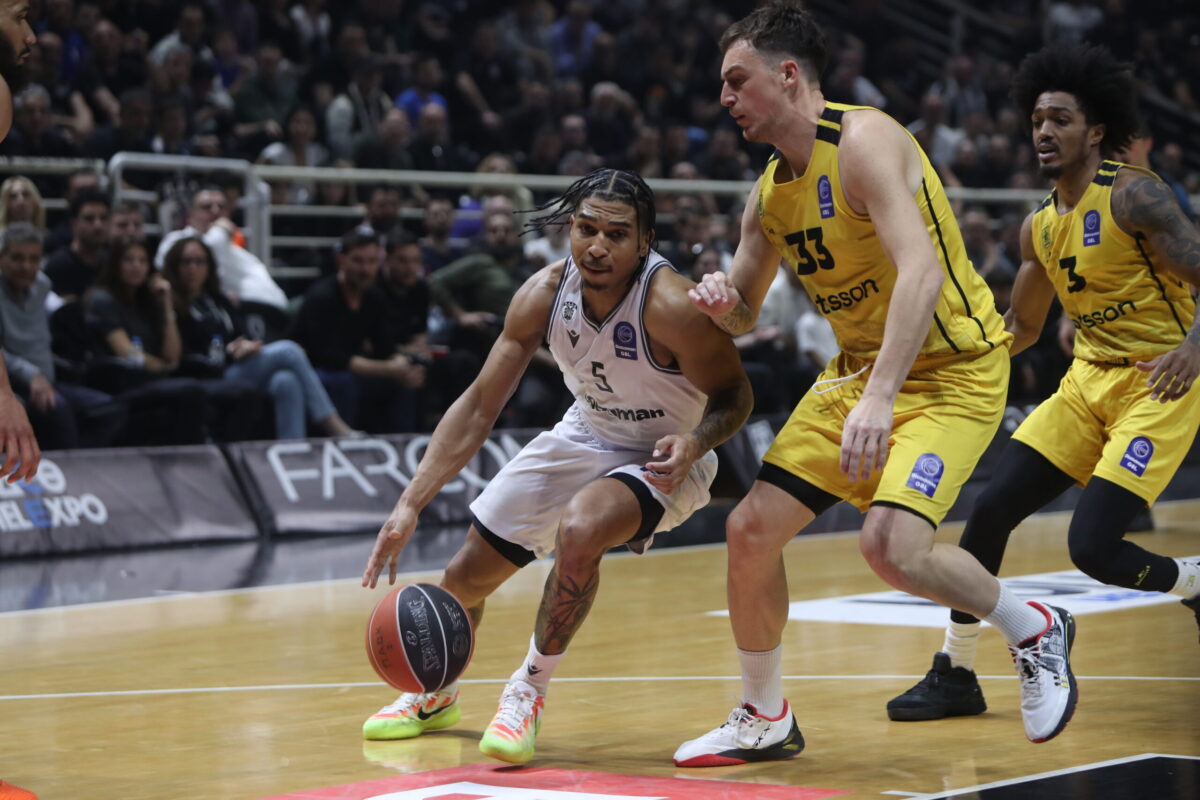 Η βαθμολογία της Stoiximan GBL μετά τη μεγάλη νίκη του ΠΑΟΚ επί του Άρη