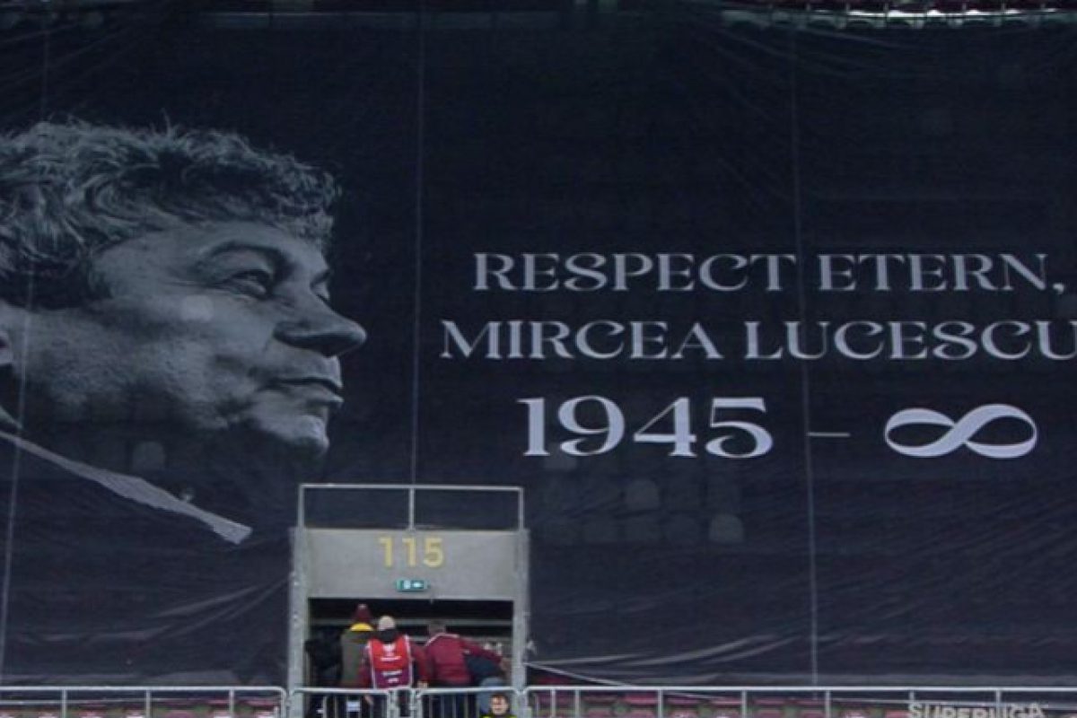 Η Ραπίντ Βουκουρεστίου τίμησε τον Μιρτσέα Λουτσέσκου με συγκλονιστικό τρόπο (pics)