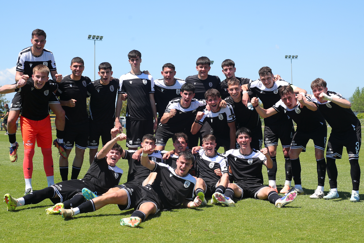 Ο ΠΑΟΚ σήκωσε το πρωτάθλημα στην Κ19!