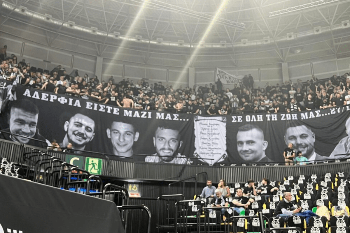 Κερκιδάρα από τους οπαδούς του ΠΑΟΚ στο Μπιλμπάο (video)