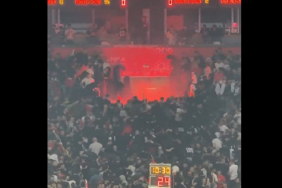 Χάος στο Βελιγράδι - Σοβαρά επεισόδια πριν το Ερυθρός Αστέρας - Παρτιζάν (videos)