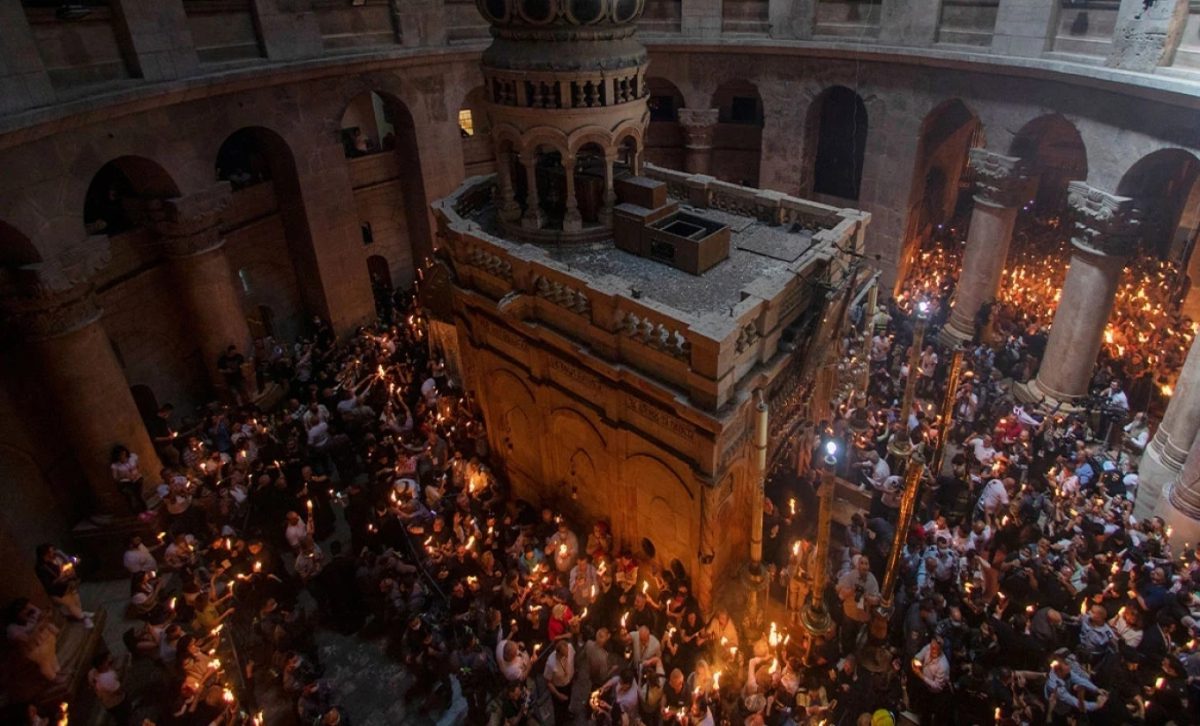 Ασφαλής η τελετή του Αγίου Φωτός - Σταμάτησαν οι επιθέσεις προς Ιερουσαλήμ