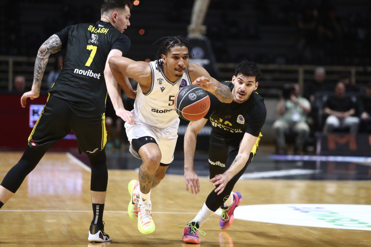 ΠΑΟΚ - Μαρούσι 54-46: Ελέγχει το ματς ο Δικέφαλος με Ταϊρί και Άλεν