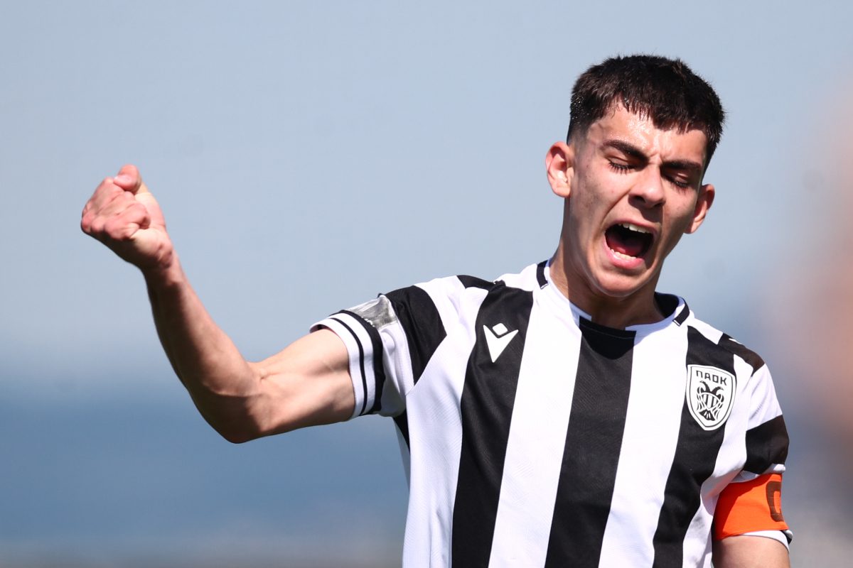 ΠΑΟΚ - Ατρόμητος Κ17 4-0: Χαλδέζος και Σούβλατζης υπέγραψαν «παράσταση» τίτλου