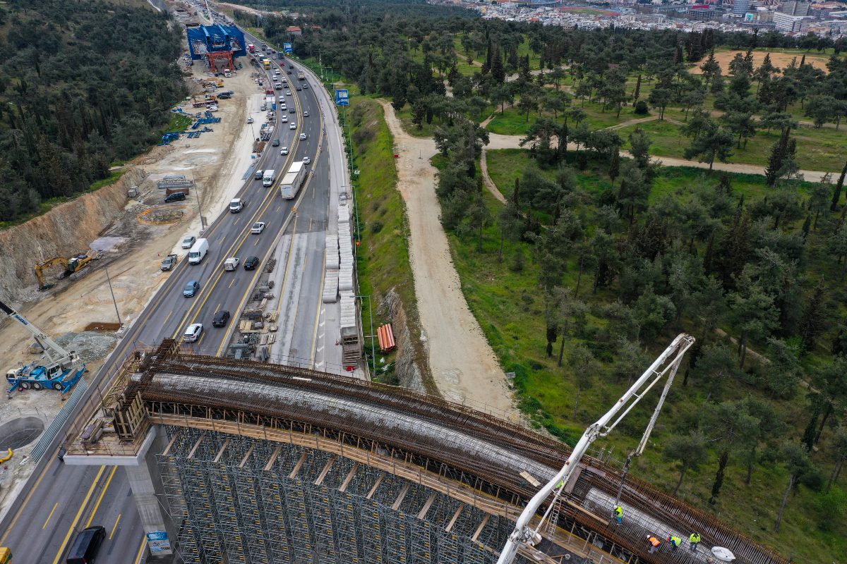 Θεσσαλονίκη: Δείτε από ψηλά πώς προχωρούν τα έργα του FlyOver (video)