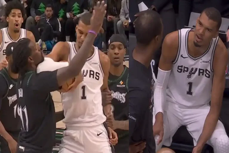 NBA: Χάος στην αποβολή του Γουεμπανιαμά!