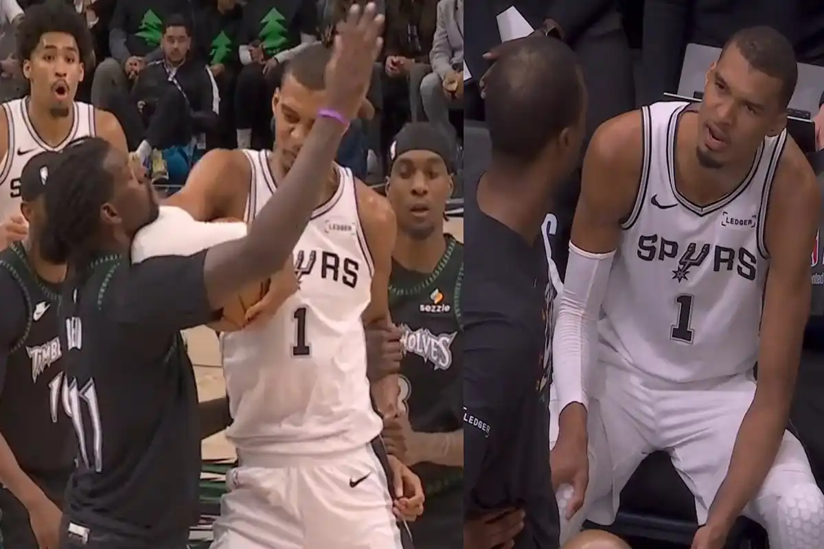 NBA: Χάος στην αποβολή του Γουεμπανιαμά!