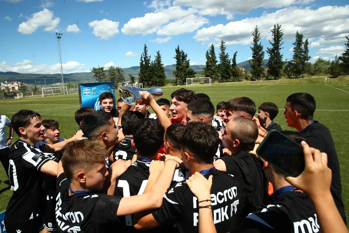 ΠΑΟΚ Κ15: Η αήττητη ομάδα που «διέλυσε» το πρωτάθλημα και σήκωσε την κούπα - Τα «μυθικά» νούμερα (video)