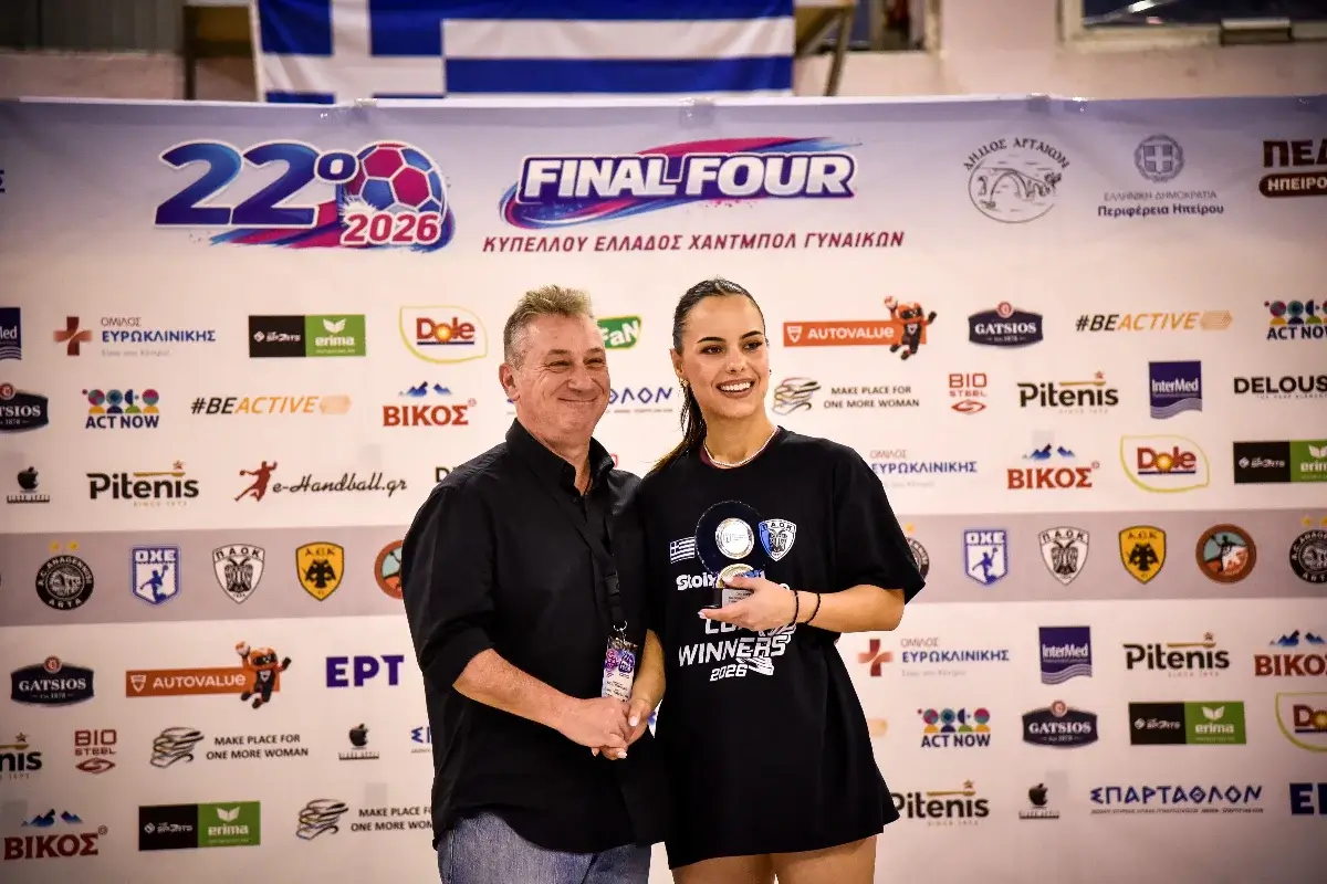 Ανανέωσε και την MVP του Κυπέλλου ο ΠΑΟΚ: Συνεχίζει η Ολίνα Ανδρίτσου