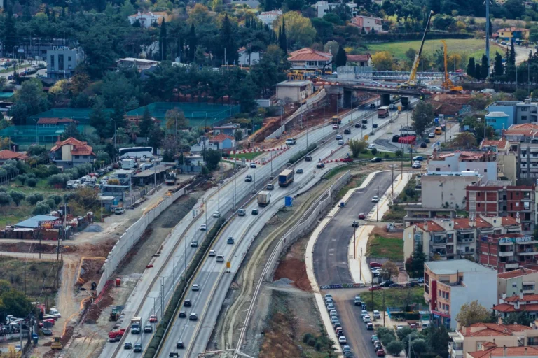 Θεσσαλονίκη: Κλείνει απόψε τμήμα του περιφερειακού λόγω εργασιών για το Flyover