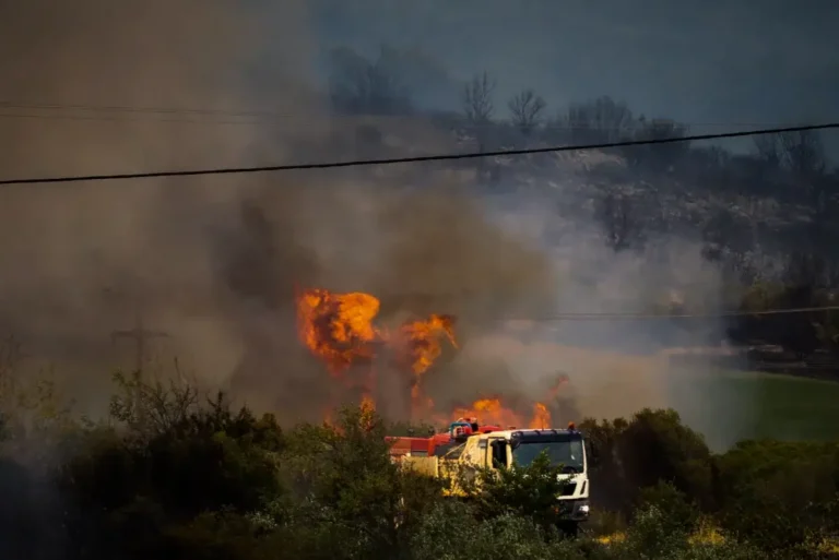 Συναγερμός σε Φθιώτιδα και Κουφάλια Θεσσαλονίκης - Μάχη με τις φλόγες από στεριά και αέρα (videos)