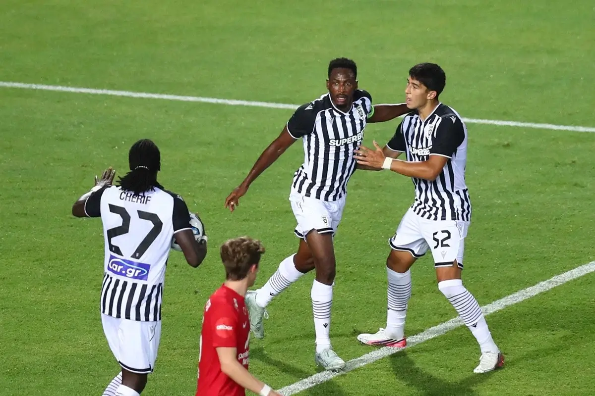 ΠΑΟΚ - Μπραν: Ο Μπάμπα σκοράρει και κάνει το 1-1 (vid)