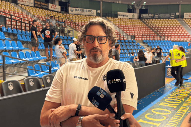 Τρινκιέρι: «Ο Μπαζίνας κέρδισε τα λεπτά που έπαιξε και τον σεβασμό των συμπαικτών του» (video)