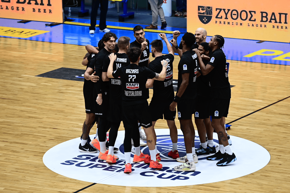 «Πάτησε» παρκέ ο ΠΑΟΚ για τον τελικό του Super Cup (vids)