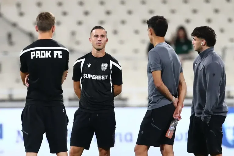 Η είσοδος των παικτών του ΠΑΟΚ στο ΟΑΚΑ (vid)