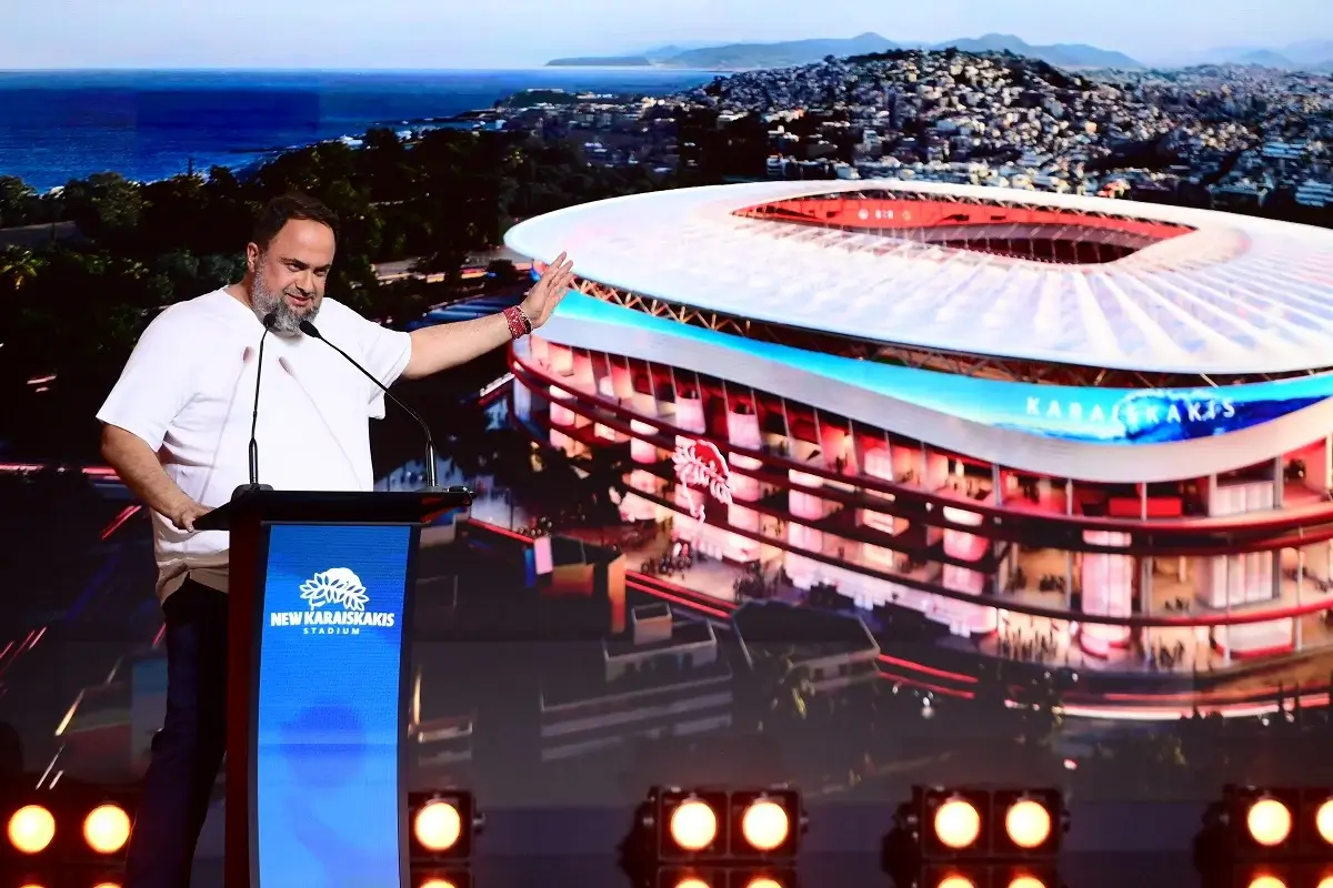 Μαρινάκης και Μητσοτάκης στο ίδιο τραπέζι για το νέο «Καραϊσκάκης»
