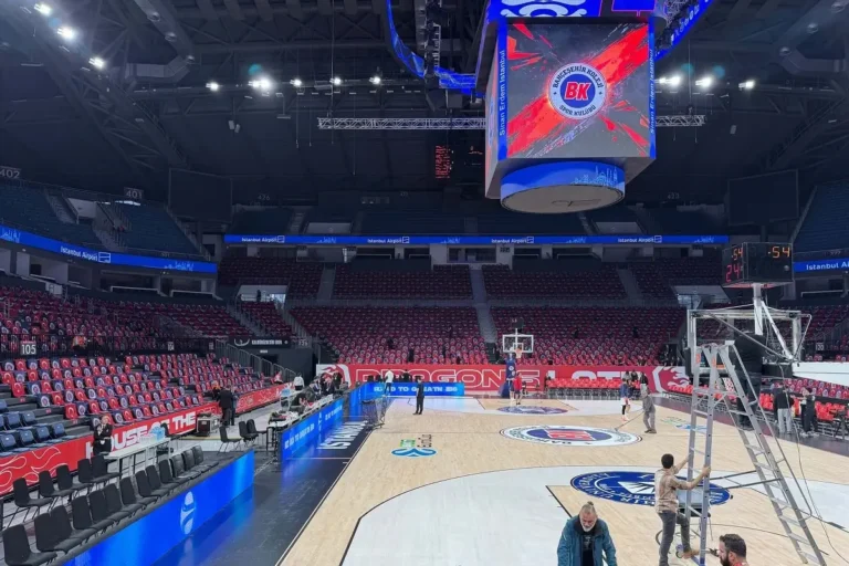 Έτοιμο το Sinan Erdem Sports Hall για το Μπαχτσεσεχίρ – ΠΑΟΚ - Τι ετοιμάζουν οι Τούρκοι (pics)
