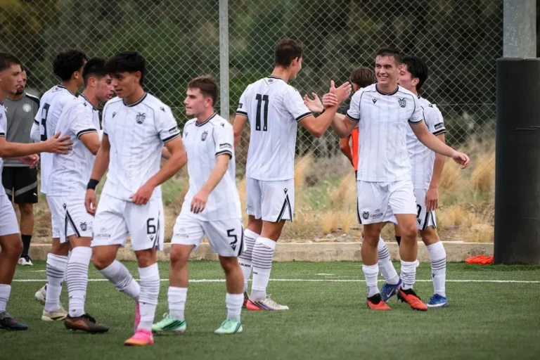 Ζρίνσκι – ΠΑΟΚ K19 1-3: Σούπερ Σούβλατζης και βήμα πρόκρισης με ανατροπή σε επτά λεπτά