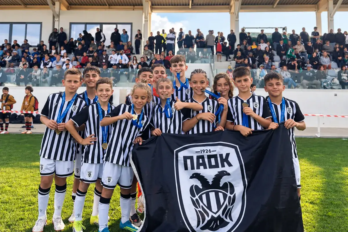 Η Κ10 του ΠΑΟΚ πάλεψε ανάμεσα στα μεγαθήρια της Ευρώπης και κατέκτησε την 5η θέση!